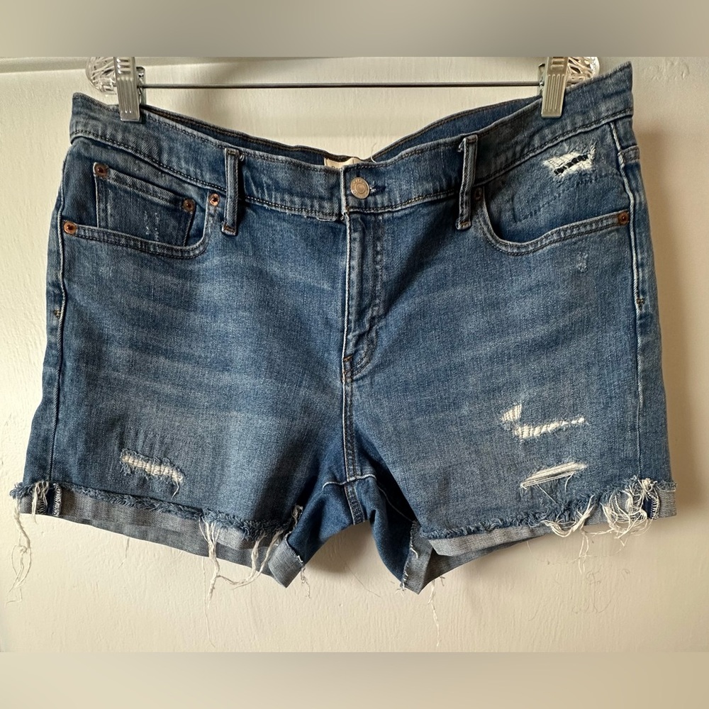 Distressed Gap Denim Women's Shorts